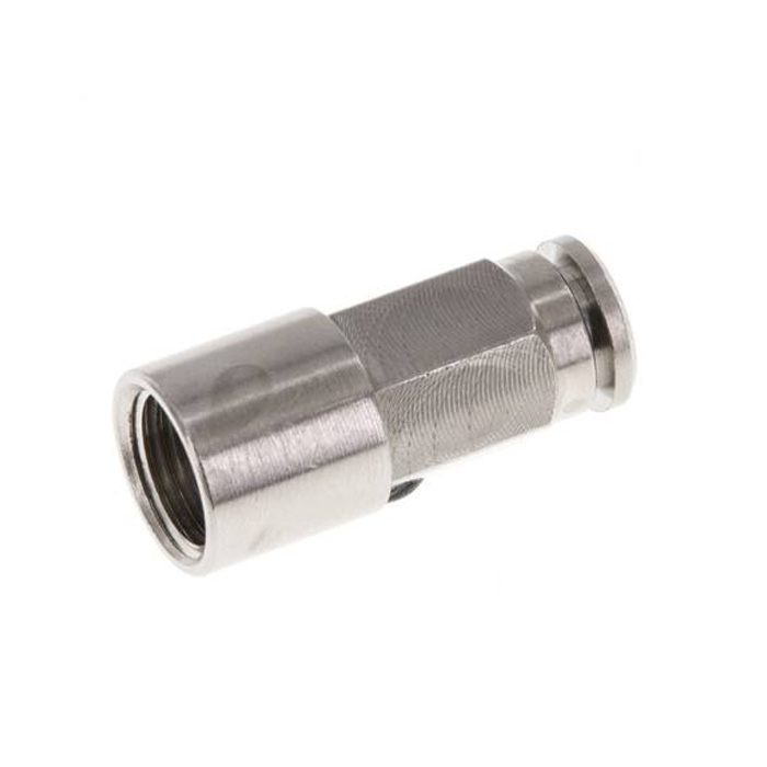2102 KQSF brzo-utični metalni ravni priključci s unutarnjim navojem (4-10 mm) - Slika 1