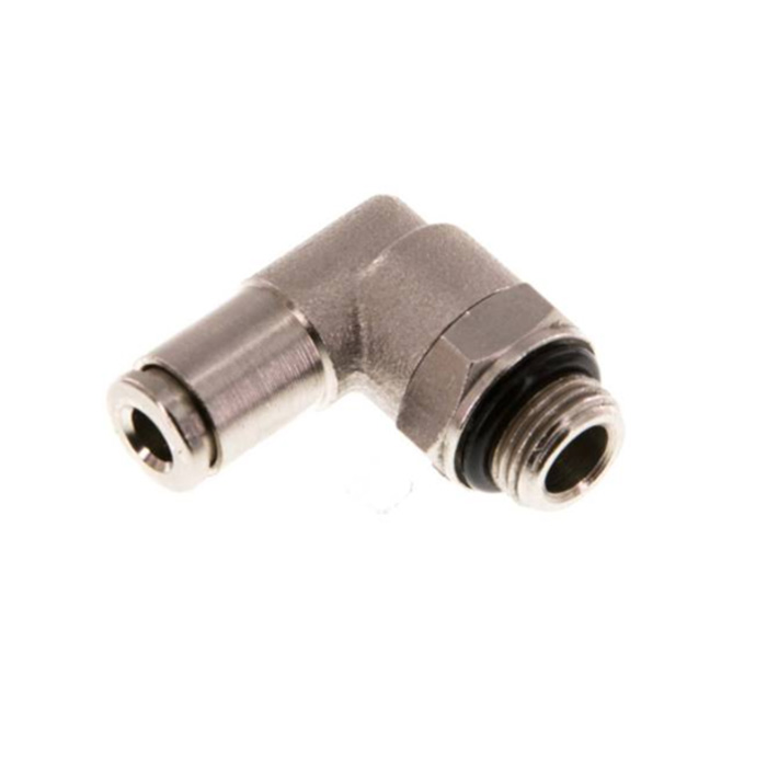 2105 KQS brzo-utični metalni kutni priključci s G navojem (4-16 mm) - Slika 1