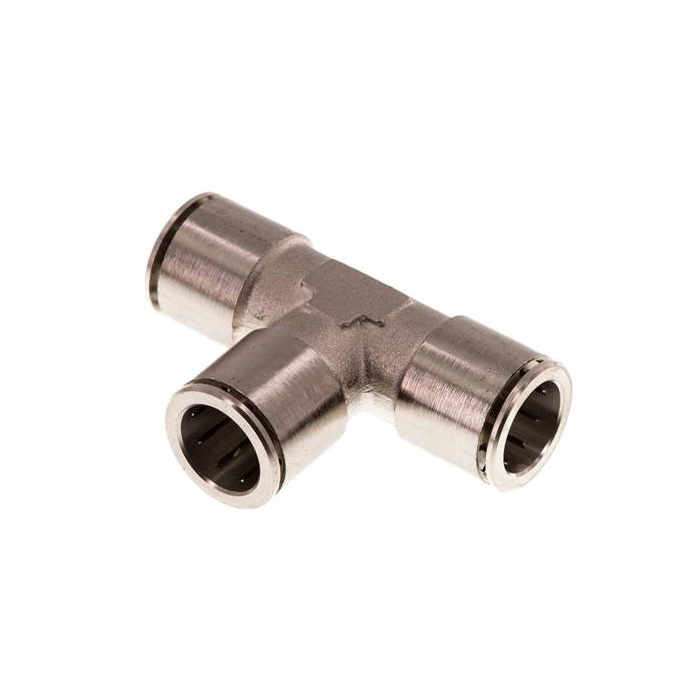 2107 KQST brzo-utični metalni T i KQSTR reducirni T priključci (3 -16 mm) - Slika 1